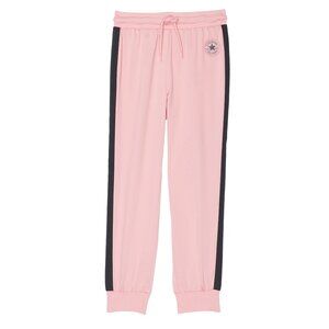 Converse Girl’s Wordmark Satin Track Pants Coastal Pink 6X